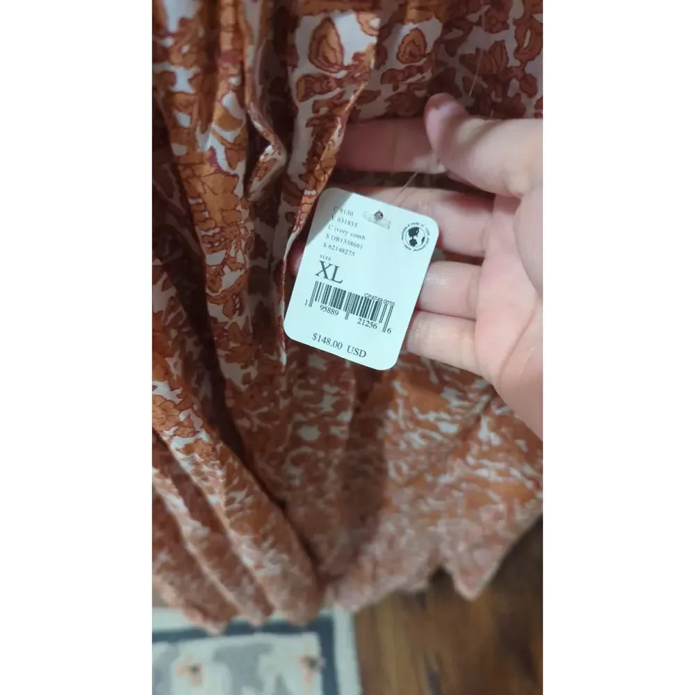 Free People Ultra Violet Maxi Dress NWT